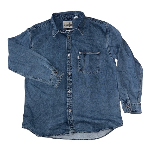Levi’s SilverTab Oversized Denim Work Shirt - Japan - Picture 7 of 8